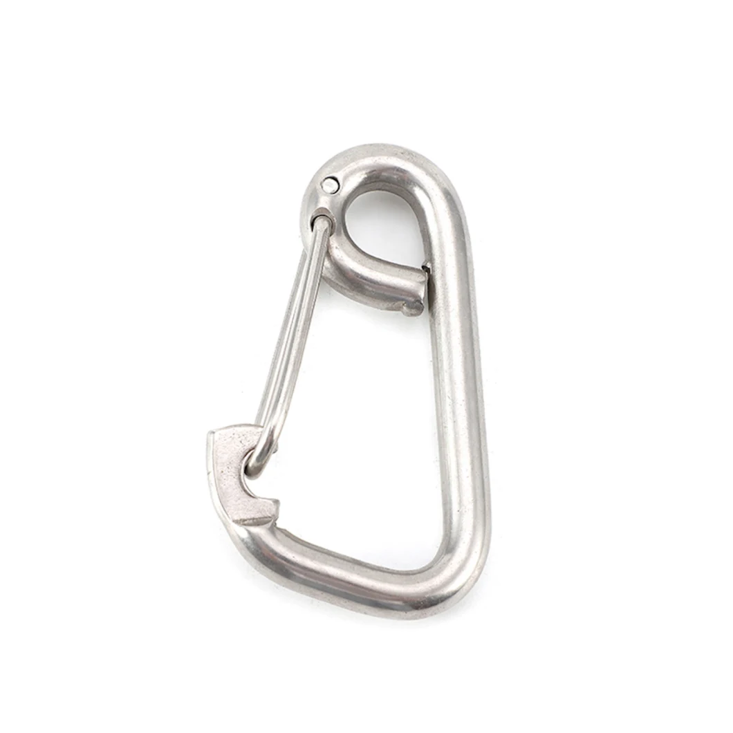 304 Stainless Steel Simple Spring Hook Rigging Hardware Fitting