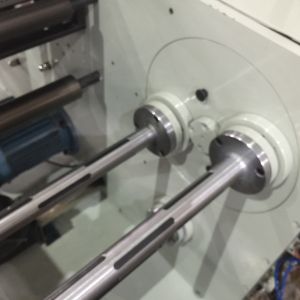 Rotary Blank Label Die Cuting Machine With Slitter
