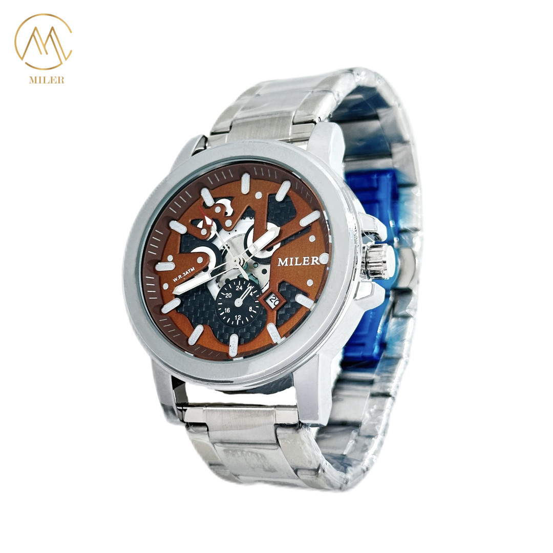Hot sale Men′s High Quality Quartz Fashion New Trend Alloy Case Wrist Men′s Watch