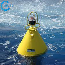 JB1200 Polyethylene Buoy Highly Visible With Solar Power Lantern