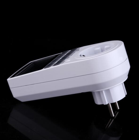 EU Plug 24 Hour Programmable Mechanical Electrical Plug Program Timer 7 Dayeek Digital LCD Display