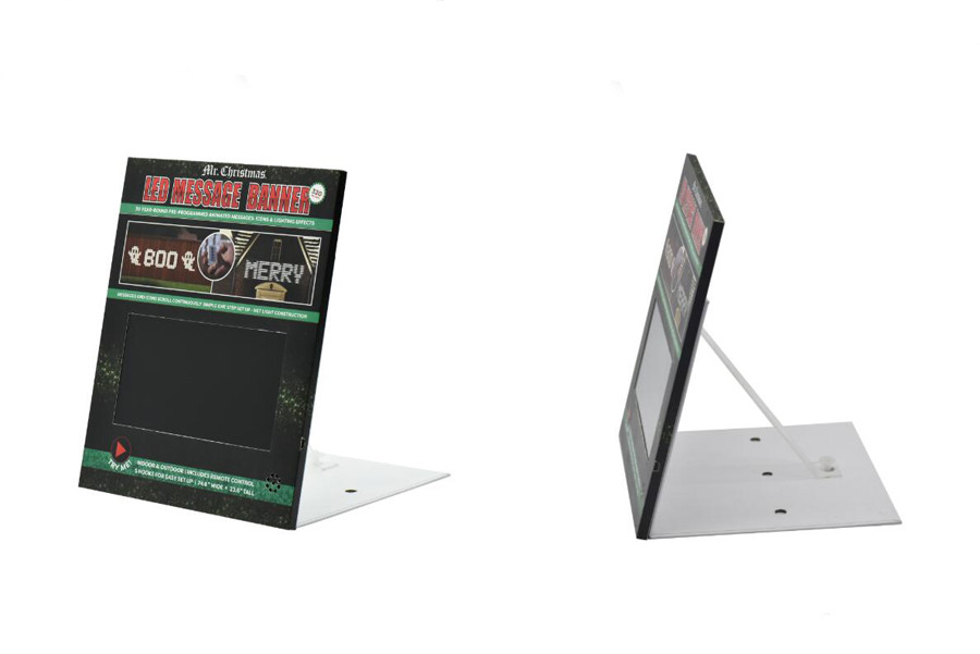 10 inch LCD screen video player used in store advertising digital video display for retail counter display
