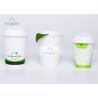 Buy cheap White Hot Beverage Paper Cups , Biodegradable Drinking Cups Custom Flexco from wholesalers