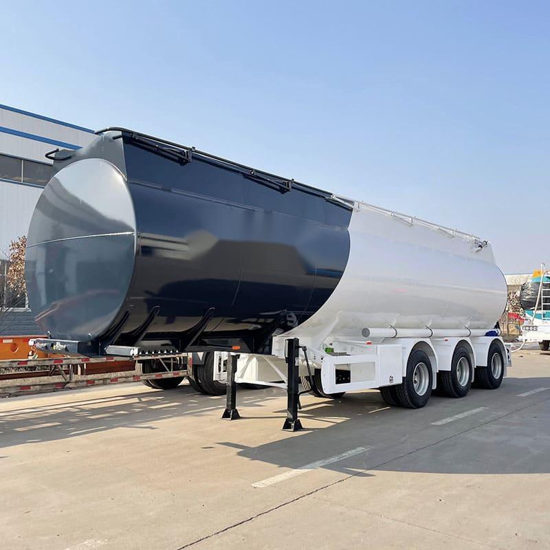 CIMC iron or aluminum alloy Cryogenic liquefied natural gas nitrogen oxygen 26.5 27.7 cbms or customize size semi trailer tanker