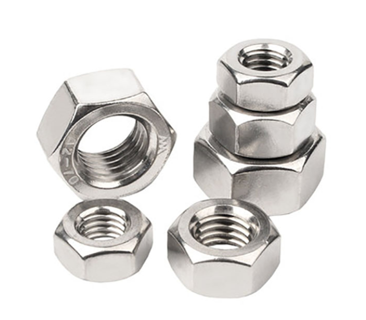 DIN934 Hexagon Nuts DIN934 Metric Screw Threads Stainless Steel 304 316 Hex Nut