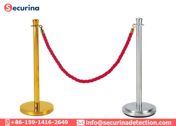 Safety Line Pole Rope Stanchion Cording Off Queue Barrier Ball Top Classical