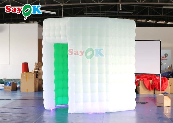 210D Inflatable Photo Booth For Exhibition 2.4x2.4x2.4mH