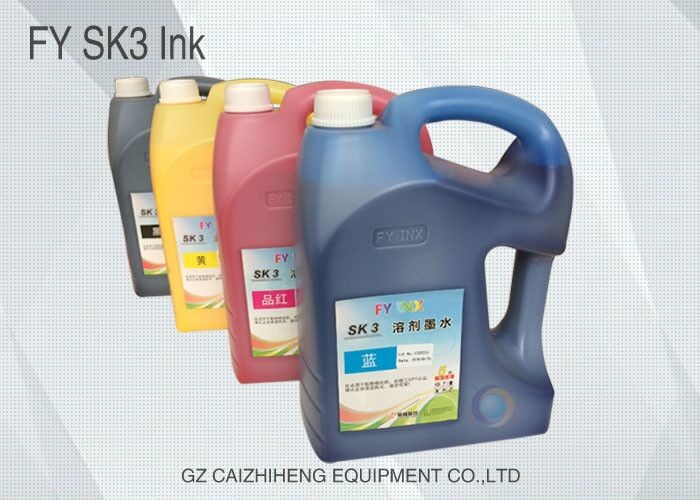 Fluent Original Solvent Printing Ink For Infiniti / Crystal Jet Printer Infiniti SK3