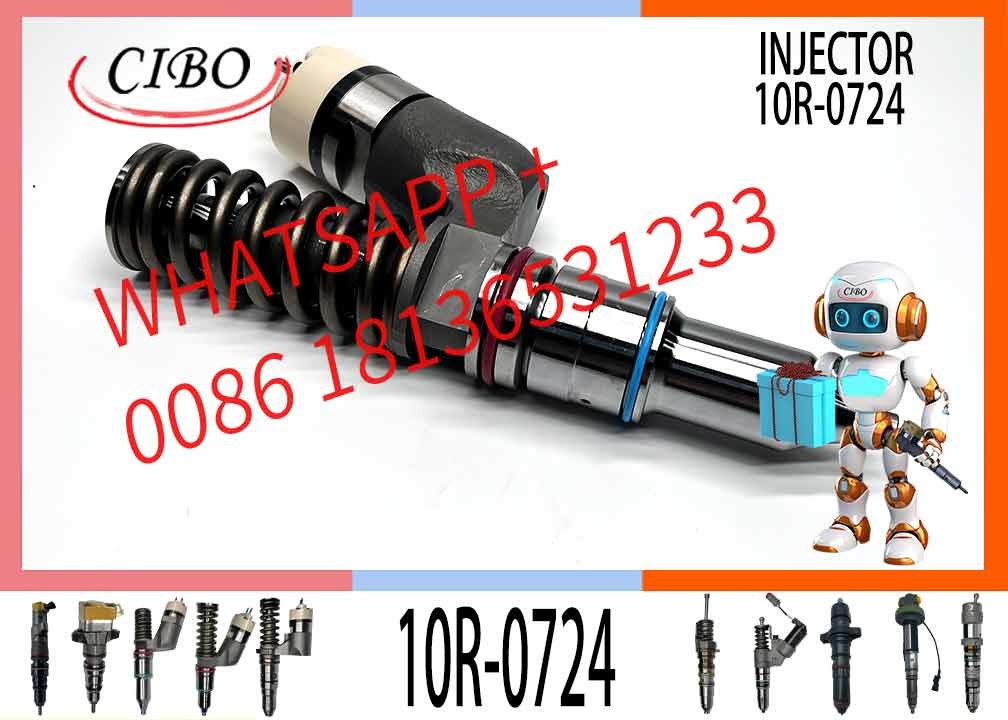 Common rail injector fuel injector 253-0616 253-0618 291-5911 10R-0724 for C15 C18 Excavator C27 C32 3406E