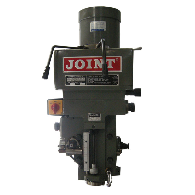 NT40 / 5HP Spindle Turret Head Milling Machine Universal Bed Type Turret RAM Knee Milling Machine