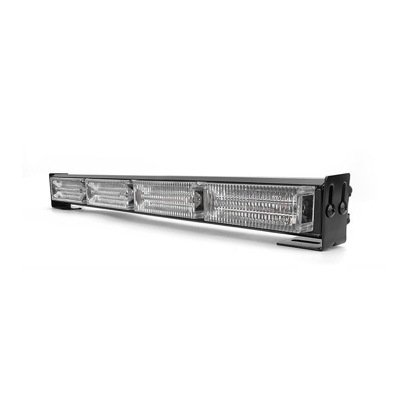 LED Work Light Bar 12V-24V Amber Color Strobe Warning Light for Jeeps Truck ATV Auto Lighting System