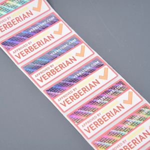 Security Packaging Hologram Sticker Package Holographic Tamper Evident Labels
