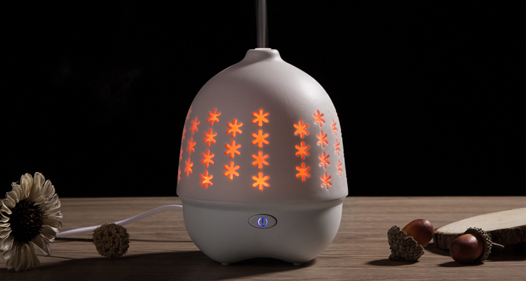 Ultrasonic Humidifier USB 70ML Ceramic Room Diffuser