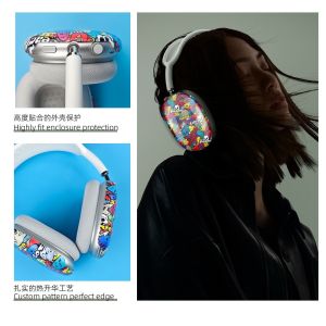 For Airpods Max Sublimation Blank Coated PC Case Custom 3D Printing Anti-Scratch
