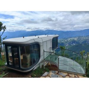 Customized Modular Capsule Home Eco Mobile Capsule House Prefabricated