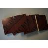 Buy cheap Outdoor Red Hardwood Faced Plywood Flat Smooth Surface High Compressive Strength from wholesalers