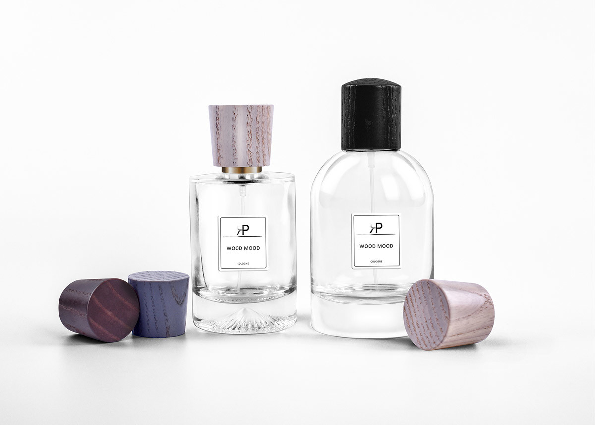 Recyclable Conic Shaped Wooden Perfume Cap & Closure For FEA 15 Perfume Bottle Packaging,Custom Real Wooden Perfume Lid