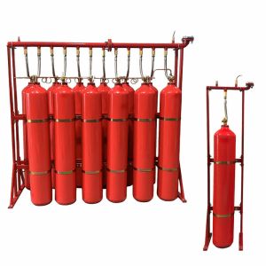 Carbon Dioxide CO2 Fire Suppression System with Max Filling Rate 0.6kg/L for