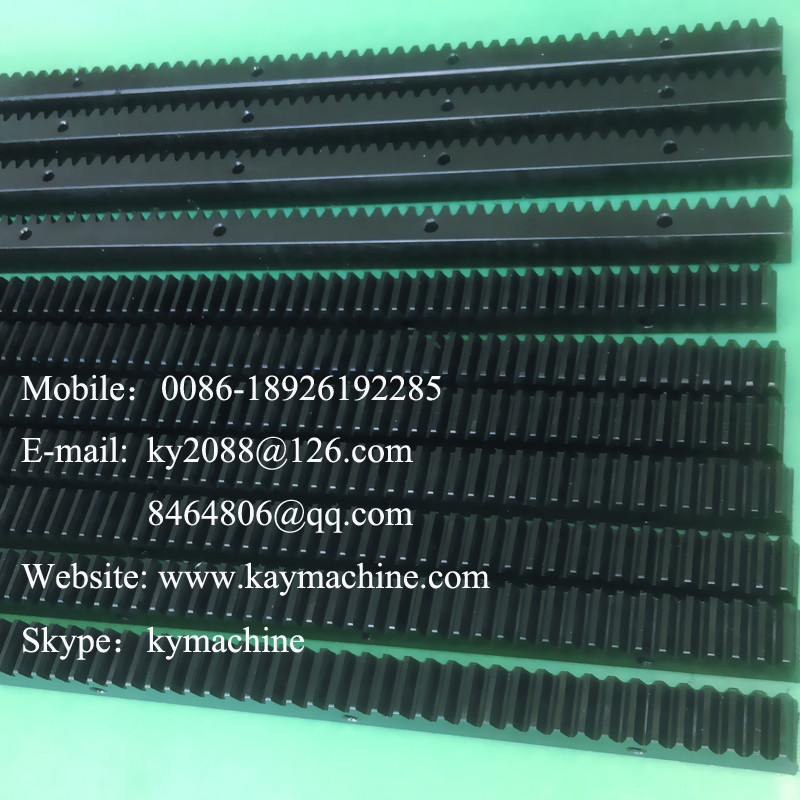 delrin gear rack acetal gear rack POM Acetal gear rack peek pps gear rack Customized Customized gear rack manufacturer