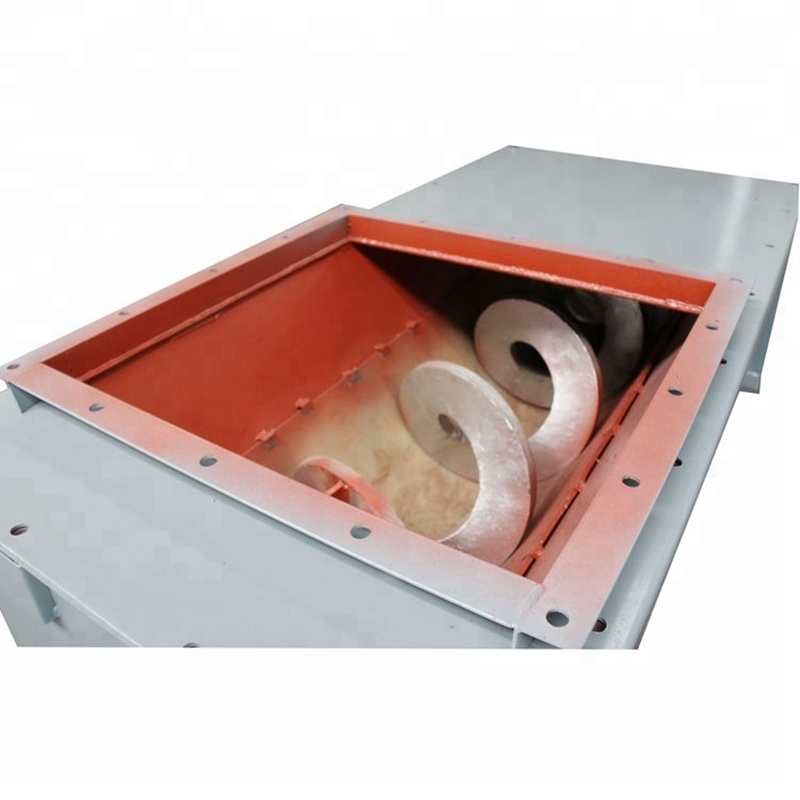 Flexible Sediment Transport Carbon Steel Painting Shaftless Screw Conveyor