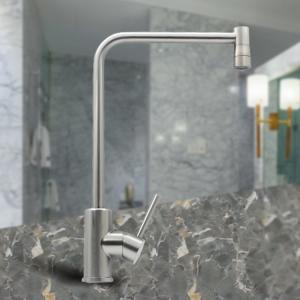 China Stainless Steel Bathroom Vanity Faucet Deck Mounted Pull Out Kitchen Faucet on sale