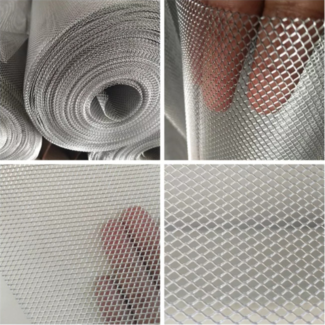 Customized Micro Hole Expanded Metal Wire Mesh For Industrial Usages