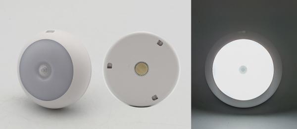 ABS Motion Sensor Light LED 0.5W 35 Lumen 80*31mm 53.5g 4.5V 3*AA Battery Not