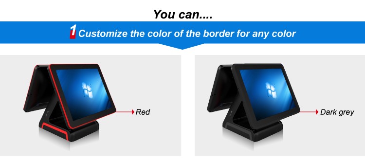 15'' Ture Flat Touch Screen Bimi 2021 POS Terminal/2019 External Card Reader Optional