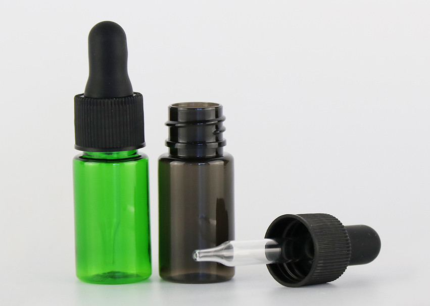 Glass Empty Essential Oil Bottles Non Leaking Multi Color Choice With Sample