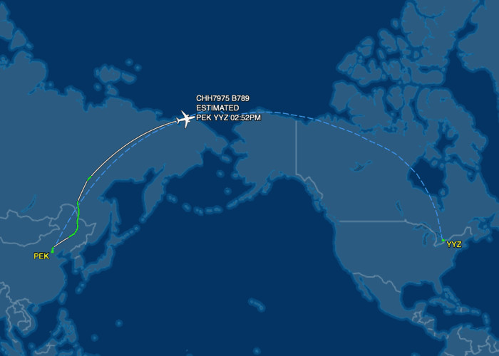 One Stop Air Freight From China To Canada Direct And Transit 1-3 Days