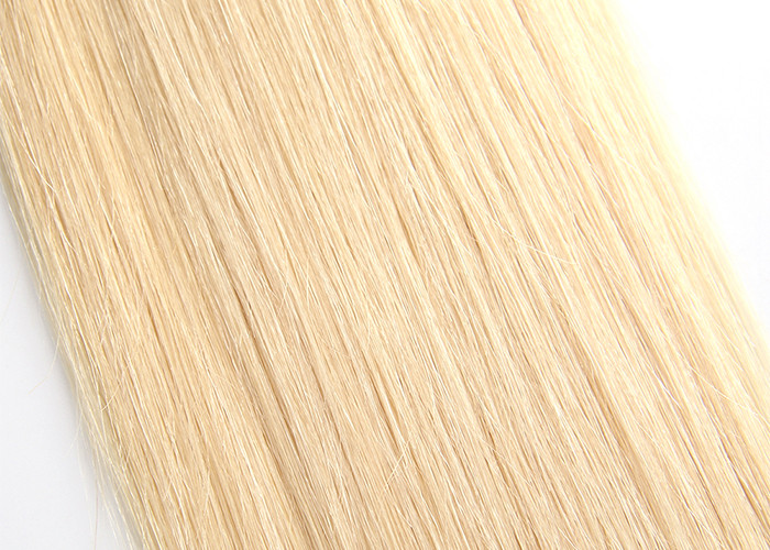 Thick And Full Brazilian Virgin Hair / Russian Human Hair Extension Silky Straight No Split