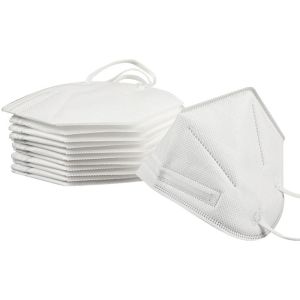 Non Poisonous Non Woven Fabric Face Mask Adapted Various Face Shapes