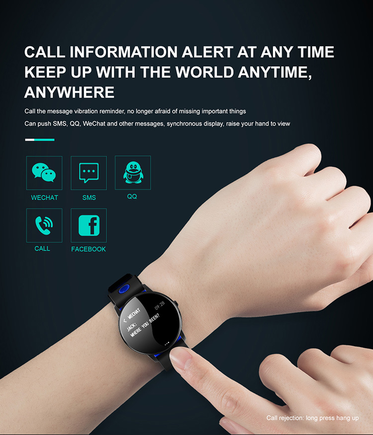 H25 Temperature Smart Ring 160mAh BLE4.0 Exercise Watch Band Equipment