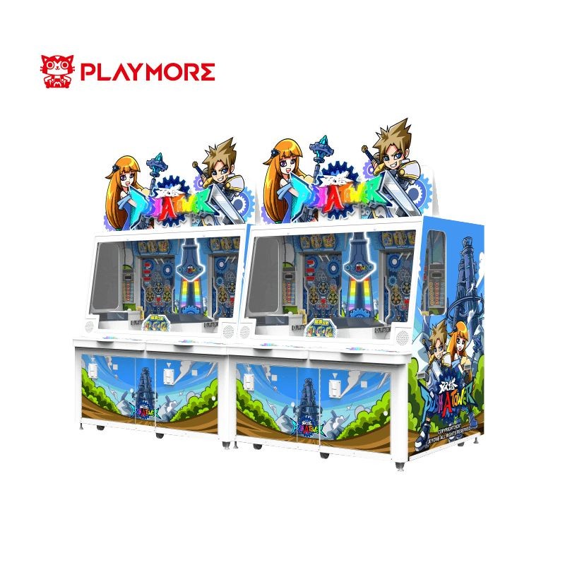 W1640*D1320*H1810MM Kids Coin Operated Game Machine Two Player For Family