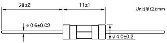 4x11mm 8A 250V 3GF-C Fast-Acting Ceramic Body Fuse , Ceramic Fuse