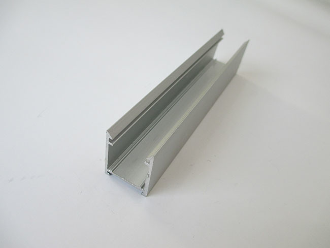 6000 Series LED Strip Aluminium Profile Natural Anodized ISO Standard