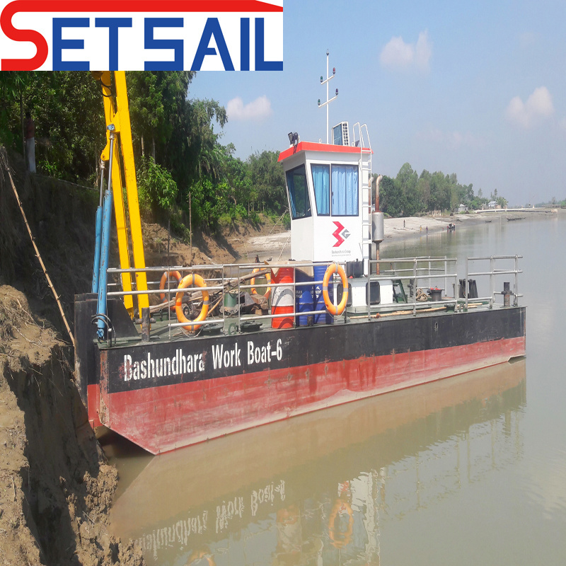 Diesel Engine / Fishing Ship / Transport Diesel Fuel Barge/Dual Propeller Vessel/Multi -Function Service Working Boat for Dredger/ Transportation/ Tugboat