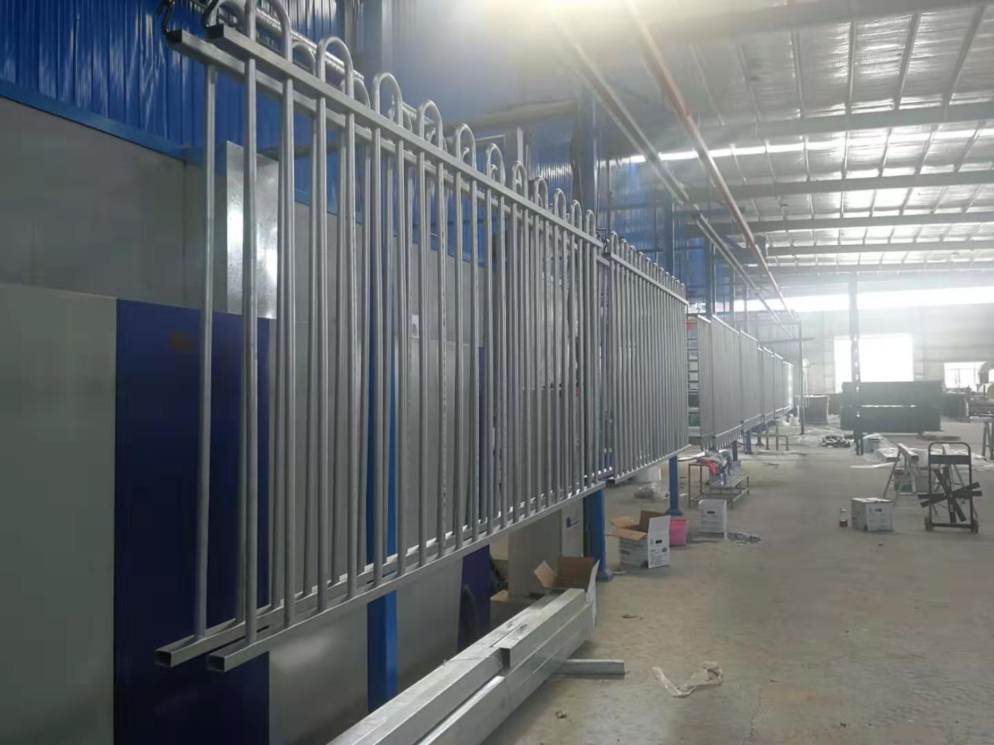 POWDER coated tubular fence panels Hercules Security Fence panels