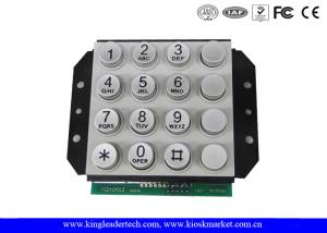 Vending System Numeric Keypads 10 Pin With 16 Round Full Travel Keys Manufactures