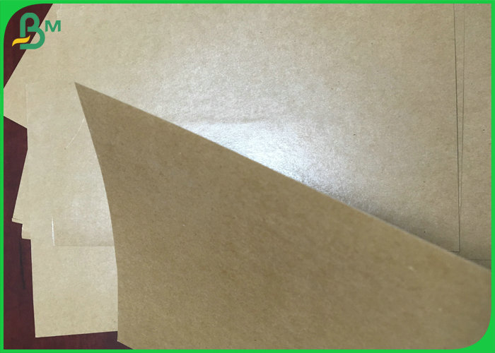 15g PE Coated Strong Moisture Kraft Paper 300g Fast Food Wrapping 