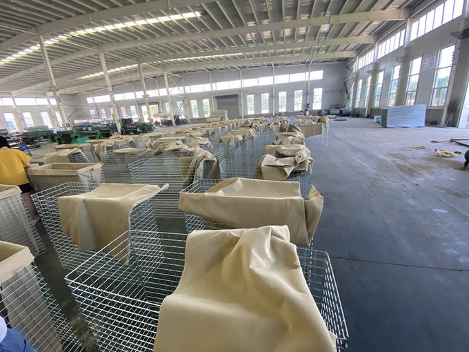 Top Sale Explosion Proof 76.2x76.2mm Hot Dipped Galvanized Container Defense Barrier Gabion 6