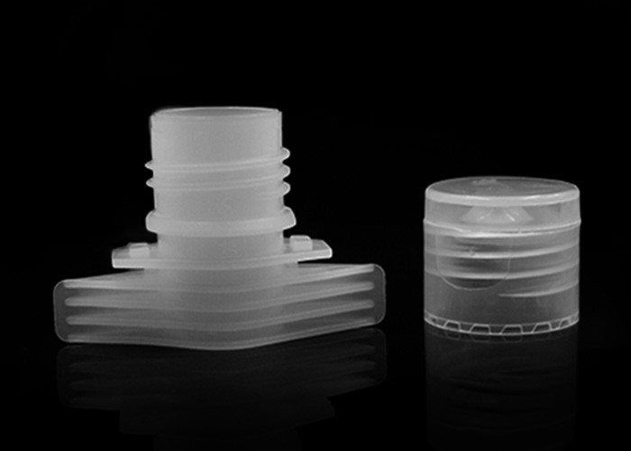 Plastic Spout Closure With 20-410 Flip Top Lids For Shampoo Compound Bags