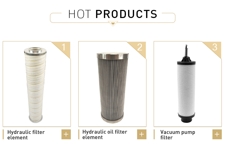 Langfang Bangmao HHC02009 Hydraulic Oil Filter Made with Glass Fiber Core Components