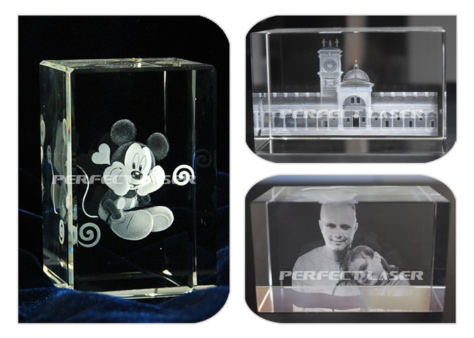 2D 3D Photo Crystal Subsurface Laser Engraving Machine For Crystal Glass Acrylic Inside For Gift Shop