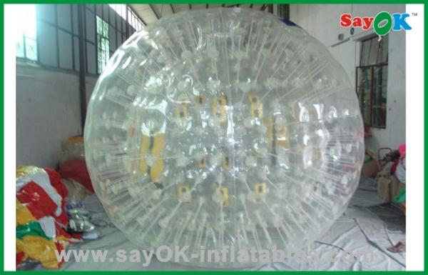 Inflatable Obstacle Course 1.0mm PVC Bubble Football Inflatable Body Zorb Ball