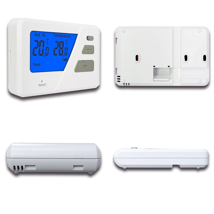 Boiler Digital Room Non - Programmable Thermostat Battery Operated For Heating