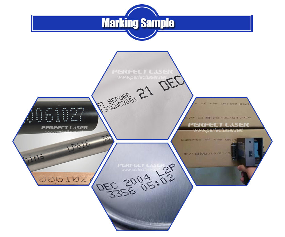 Portable Expiry Date Bar Code Mini Industrial Inkjet Printing Machine Handheld Logo Label Inkjet Printer Price
