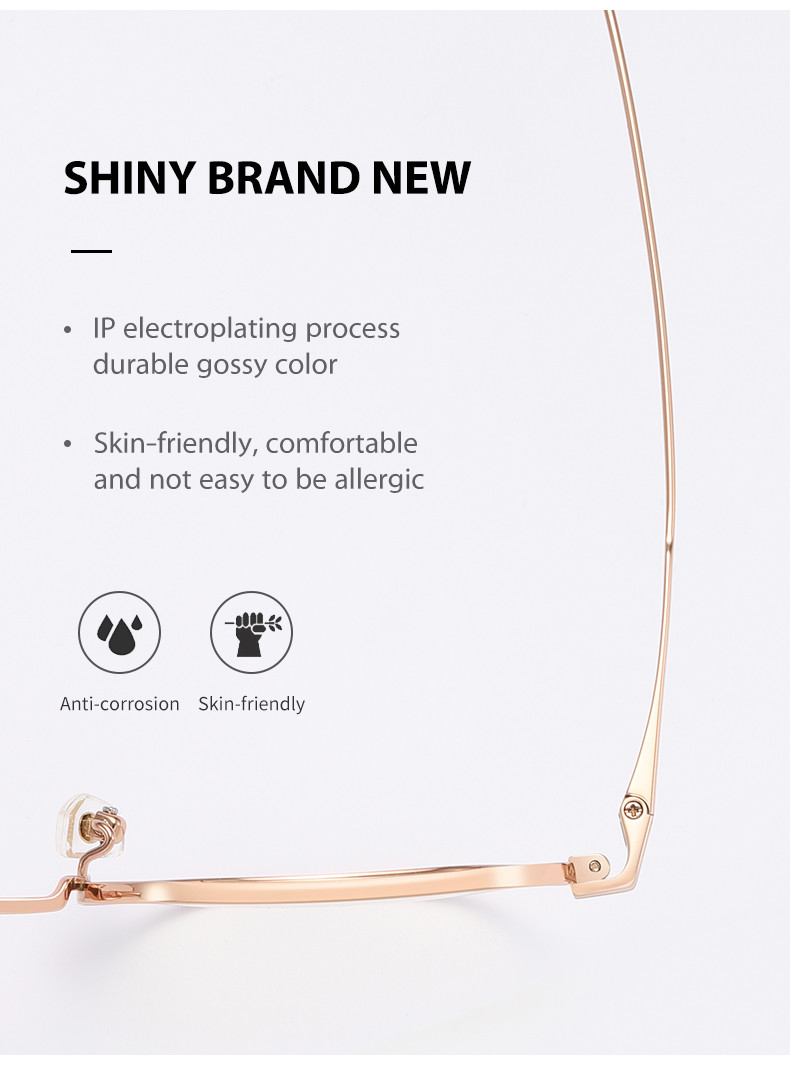 Geometric Round Full Rim Titanium Eyeglasses Prescription Trend