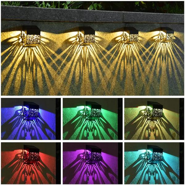 165g Waterproof Solar Deck Lights Screw Mount Solar Dock Light For Outdoor