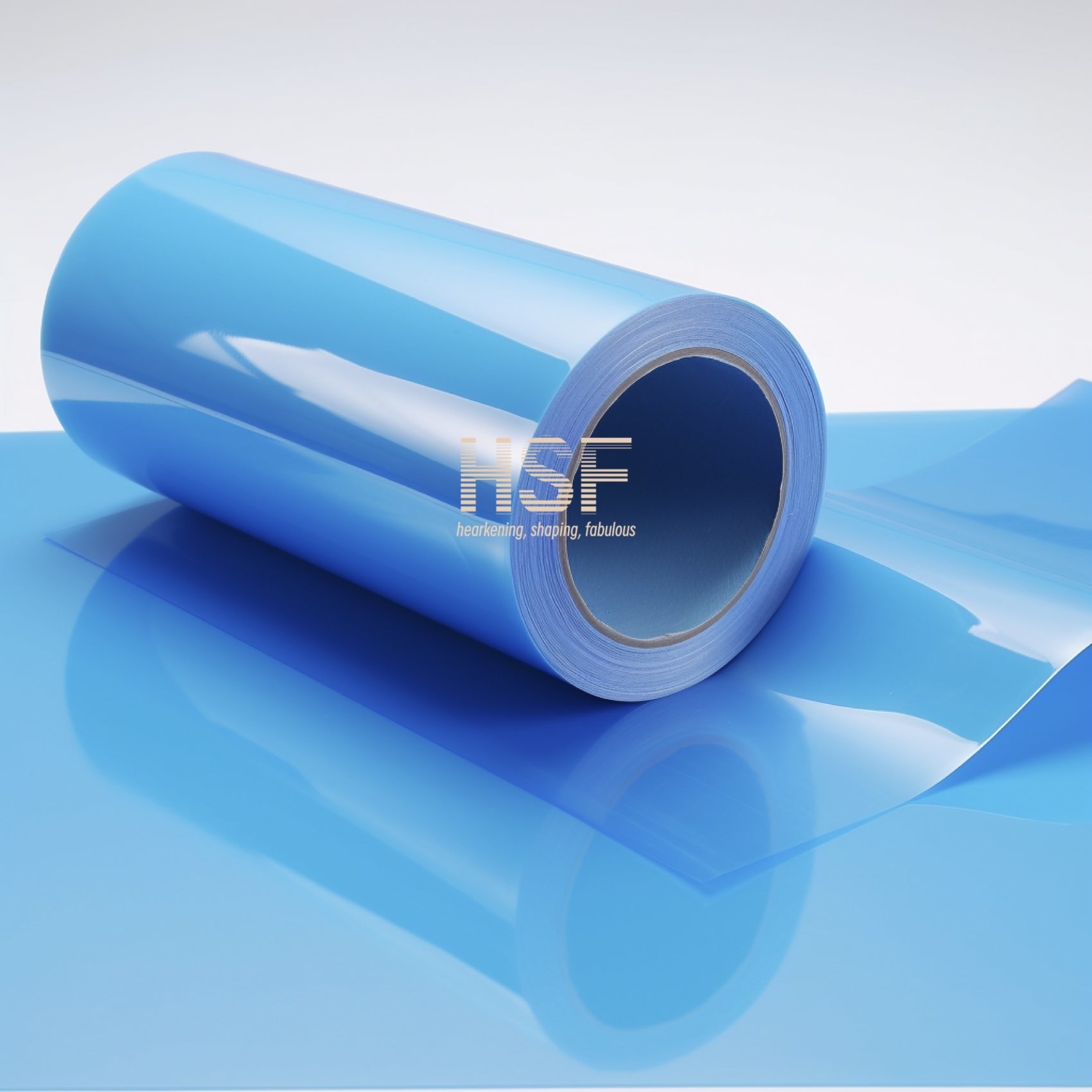 36um Light Blue Silicone Coated PET Release Film For Automotive Interior Trim